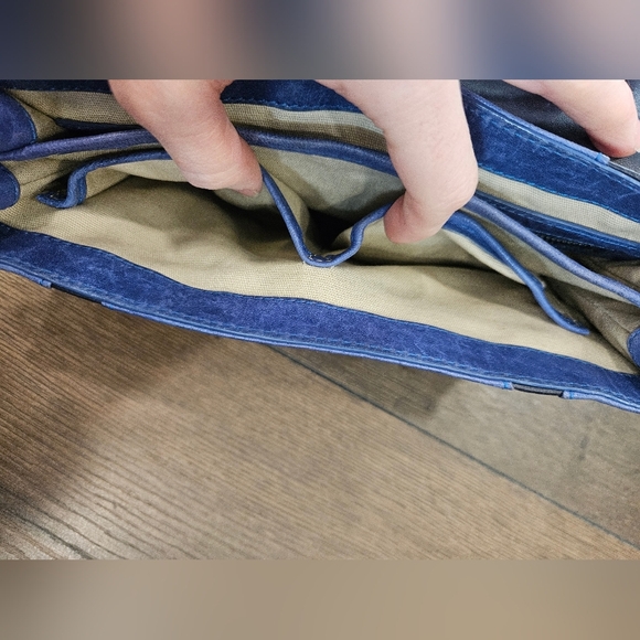 📣 RARE VINTAGE Tory Burch All Leather Handbag/Clutch - Picture 10 of 16